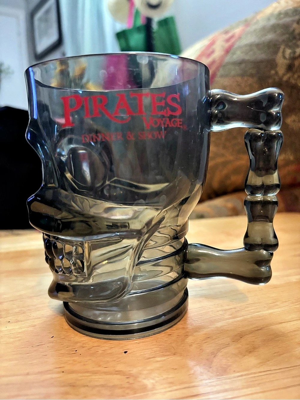 Pirates Voyage Dinner & Show Skull Souvenir Mug Black